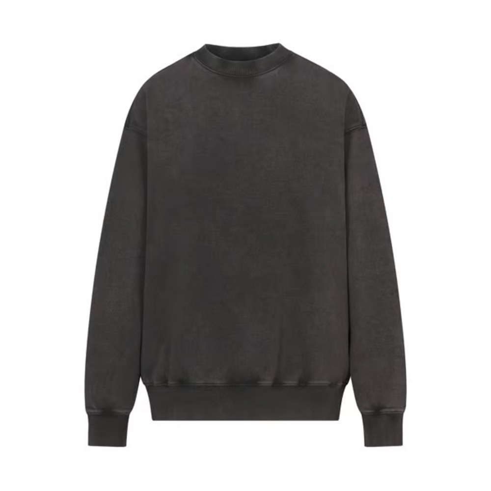 Skims BOYFRIEND FLEECE CREW NECK PULLOVER | ASH NWOT